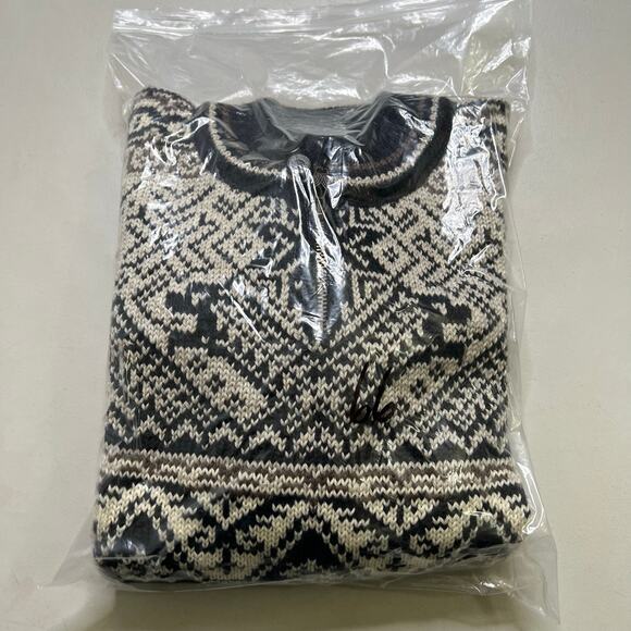 Dale of Norway Nagano Wool Sweater Men’s Small Wool Nordic Pattern Norway Knit - Picture 15 of 15